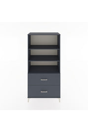 Hyperion Dolap 3 Raflı 2 Çekmeceli 88x44x182 - S57M049V5B