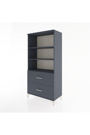 Hyperion Dolap 3 Raflı 2 Çekmeceli 88x44x182 - S57M049V5B