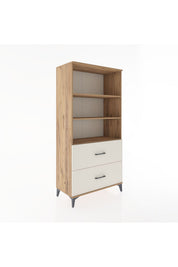 Hyperion Dolap 3 Raflı 2 Çekmeceli 88x44x182 - S57M049V7B