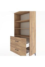 Hyperion Dolap 3 Raflı 2 Çekmeceli 88x44x182 - S57M049V9B