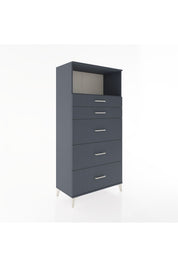 Hyperion Dolap Tek Raflı 5 Çekmeceli 88x44x182 - S57M050V5B