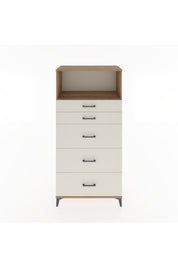 Hyperion Dolap Tek Raflı 5 Çekmeceli 88x44x182 - S57M050V7B