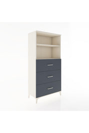 Hyperion Dolap 2 Raflı 3 Çekmeceli 88x44x182 - S57M052V2B