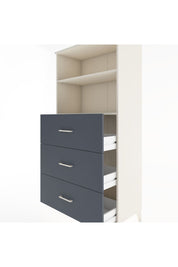 Hyperion Dolap 2 Raflı 3 Çekmeceli 88x44x182 - S57M052V2B