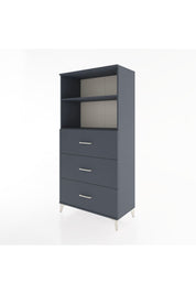 Hyperion Dolap 2 Raflı 3 Çekmeceli 88x44x182 - S57M052V5B