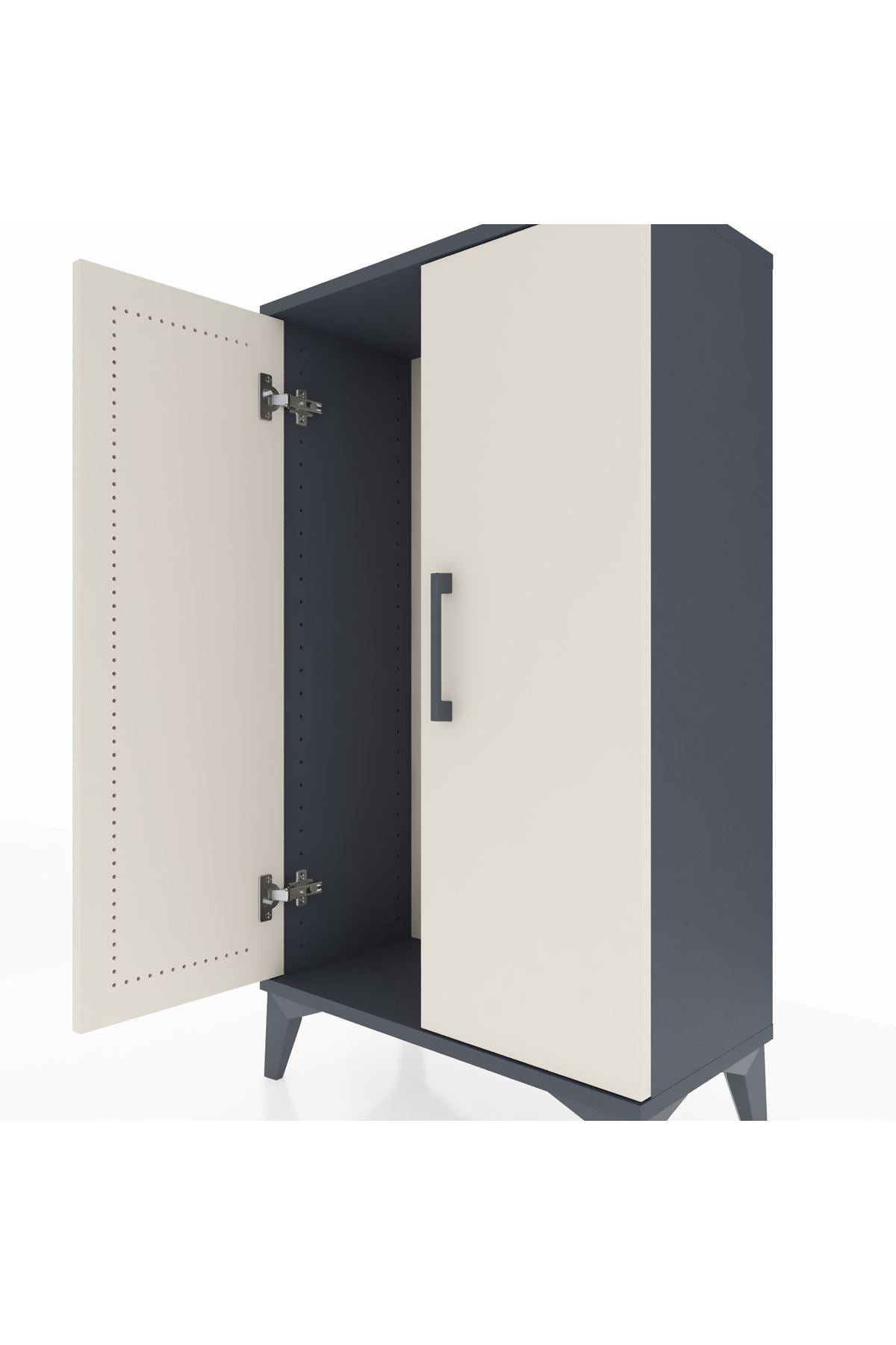 Arges Komodin 2 Kapaklı 60x30x106 - S15M002V4A