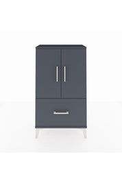 Arges Komodin 2 Raflı Tek Çekmeceli 2 Kapaklı 60x30x106 - S15M011V5A