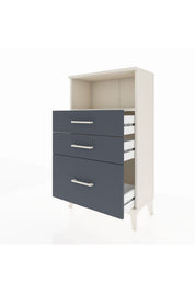 Arges Komodin Tek Raflı 3 Çekmeceli 60x30x106 - S15M014V2A