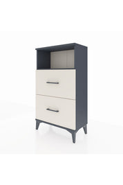 Arges Komodin Tek Raflı 2 Çekmeceli 60x30x106 - S15M015V4A