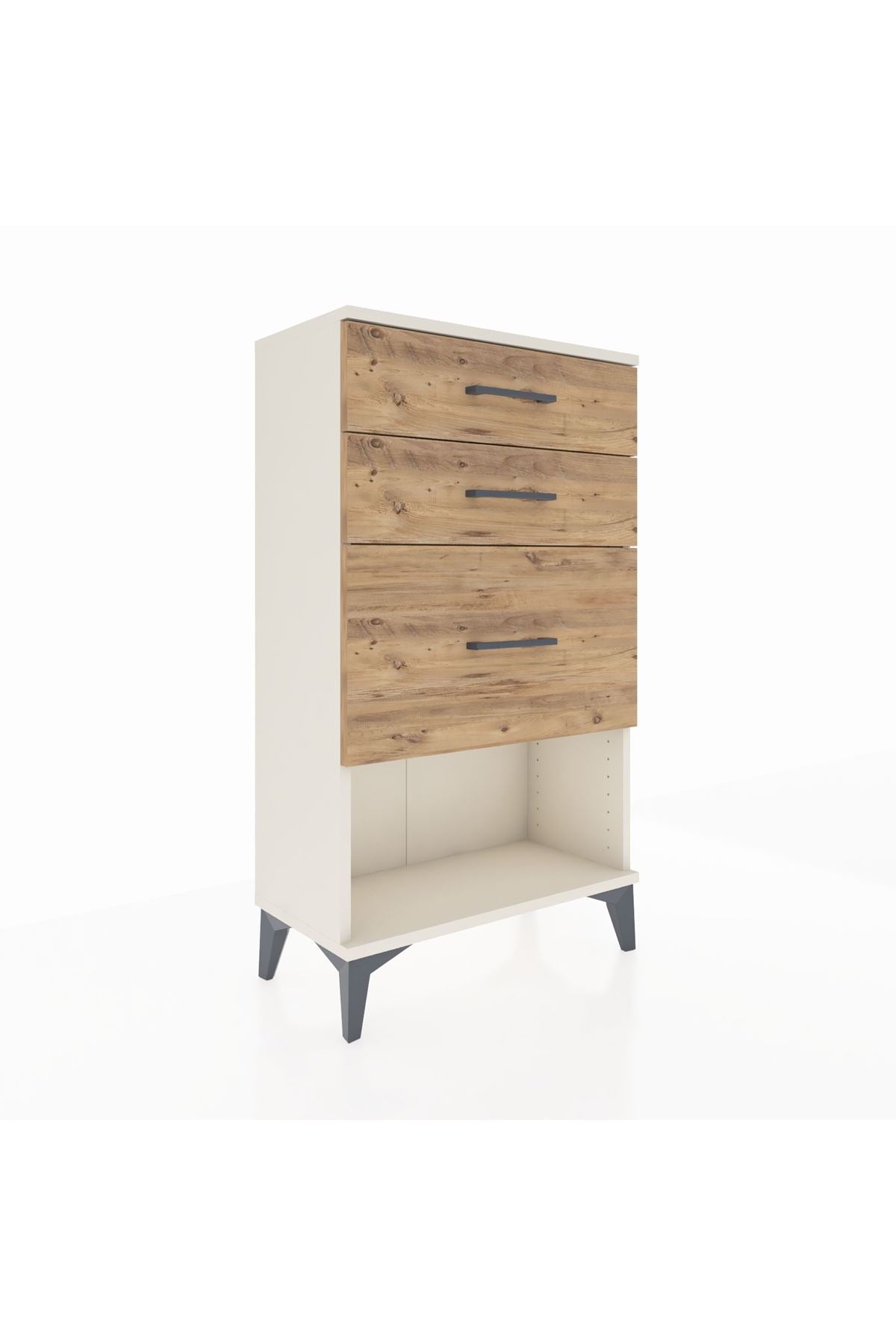 Arges Komodin 3 Çekmeceli 60x30x106 - S15M016V3A