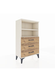 Arges Komodin 2 Raflı 3 Çekmeceli 60x30x106 - S15M017V3A