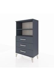 Arges Komodin 2 Raflı 3 Çekmeceli 60x30x106 - S15M017V5A