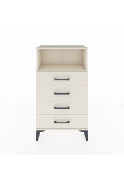 Arges Komodin Tek Raflı 4 Çekmeceli 60x30x106 - S15M018V1A