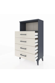 Arges Komodin Tek Raflı 4 Çekmeceli 60x30x106 - S15M018V4A