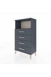 Arges Komodin Tek Raflı 4 Çekmeceli 60x30x106 - S15M018V5A