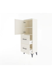 Arges Dolap 2 Raflı 2 Çekmeceli Tek Kapaklı 44x30x134 - S16M001V1A