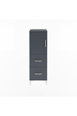 Arges Dolap 2 Raflı 2 Çekmeceli Tek Kapaklı 44x30x134