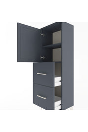 Arges Dolap 2 Raflı 2 Çekmeceli Tek Kapaklı 44x30x134 - S16M001V5A