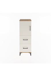 Arges Dolap 2 Raflı 2 Çekmeceli Tek Kapaklı 44x30x134 - S16M001V7A