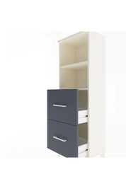 Arges Dolap 2 Raflı 2 Çekmeceli 44x30x134 - S16M002V2A