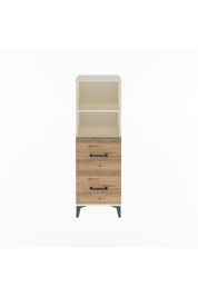 Arges Dolap 2 Raflı 2 Çekmeceli 44x30x134 - S16M002V3A