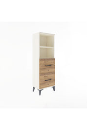 Arges Dolap 2 Raflı 2 Çekmeceli 44x30x134 - S16M002V3A