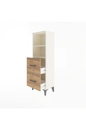 Arges Dolap 2 Raflı 2 Çekmeceli 44x30x134 - S16M002V3A