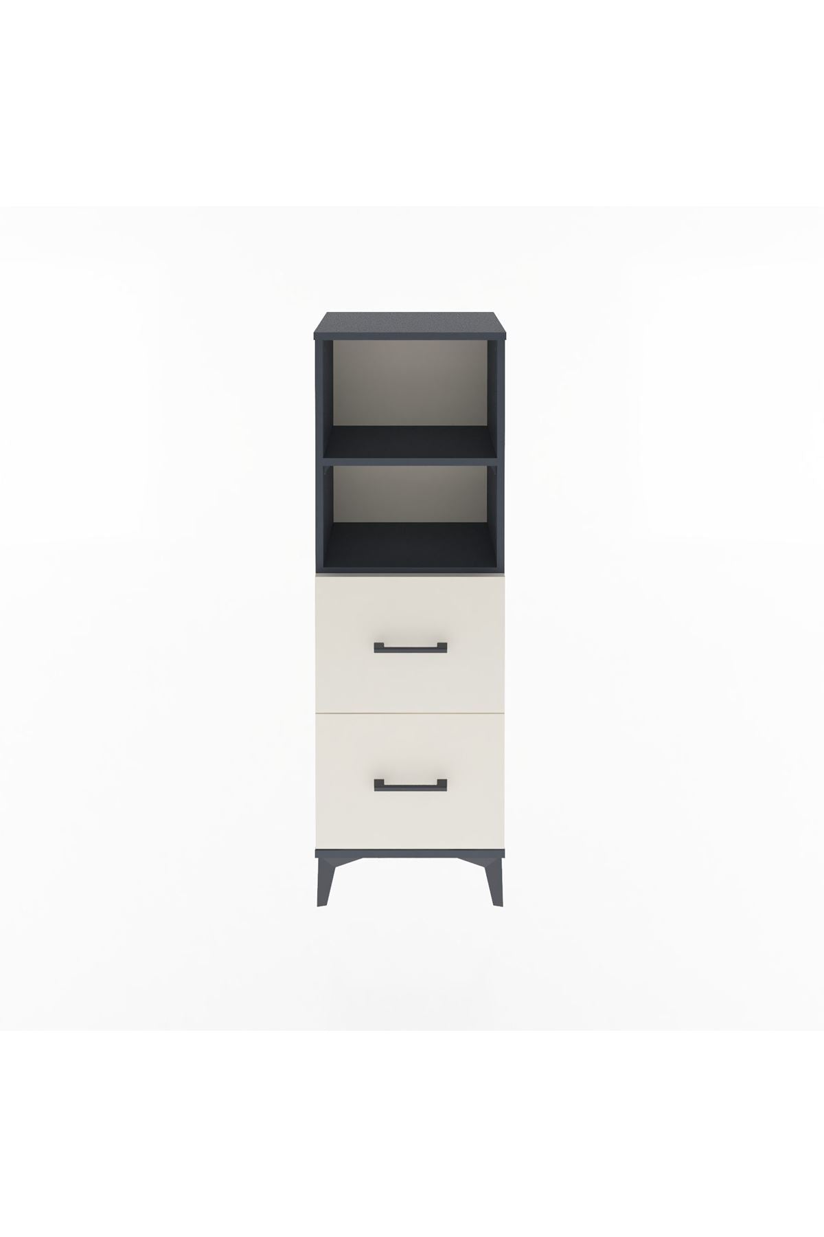 Arges Dolap 2 Raflı 2 Çekmeceli 44x30x134 - S16M002V4A