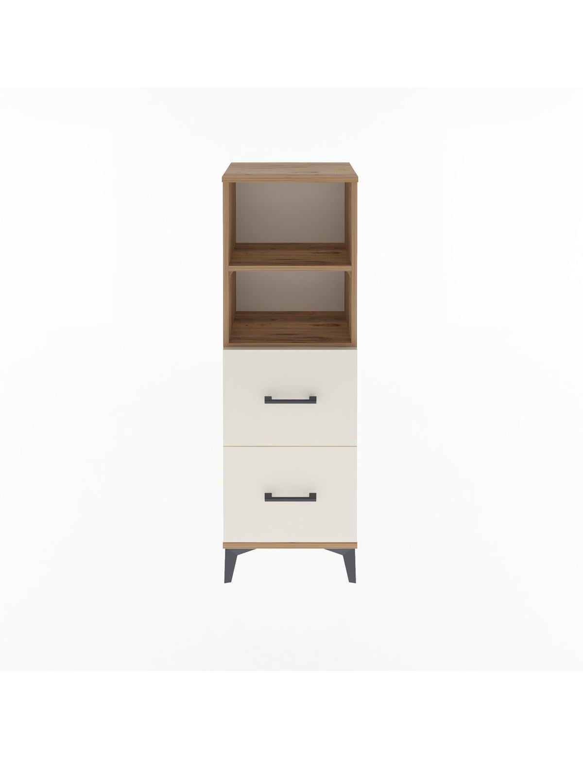 Arges Dolap 2 Raflı 2 Çekmeceli 44x30x134 - S16M002V7A