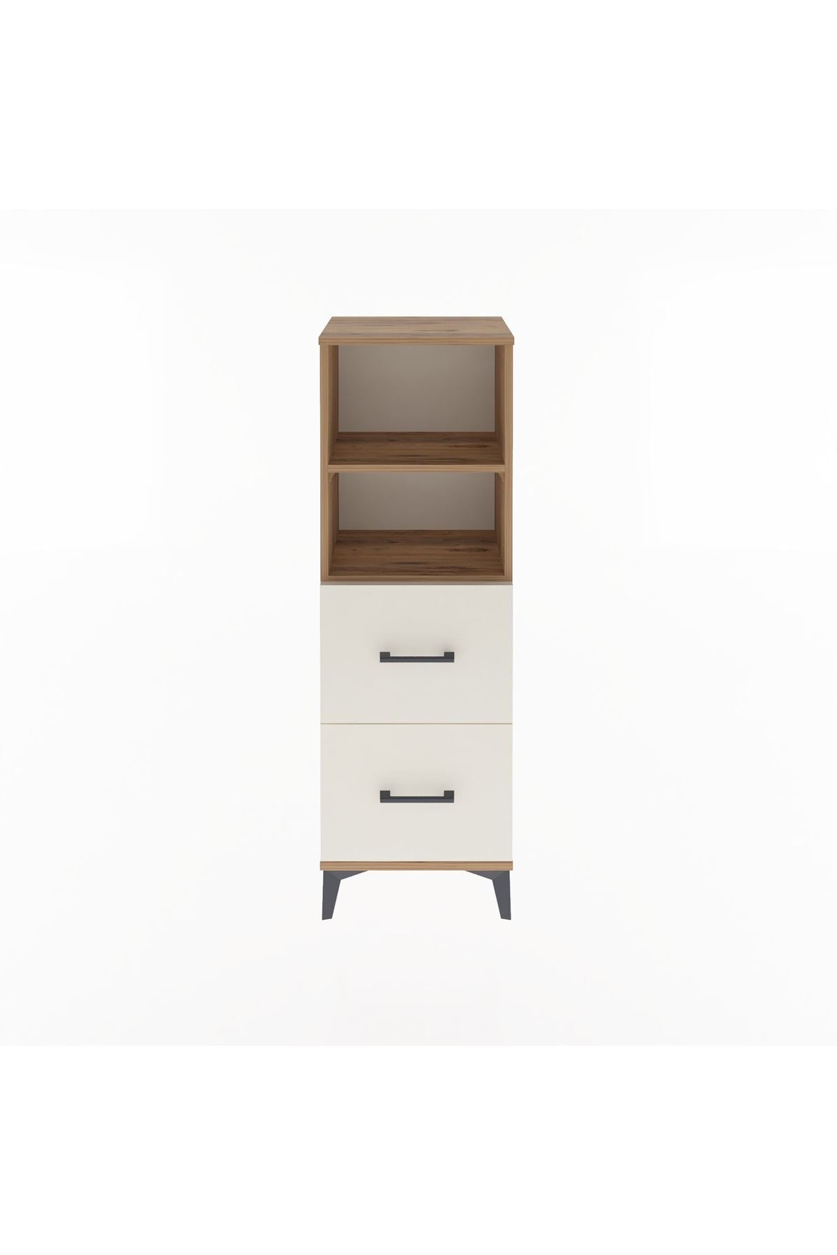 Arges Dolap 2 Raflı 2 Çekmeceli 44x30x134 - S16M002V7A