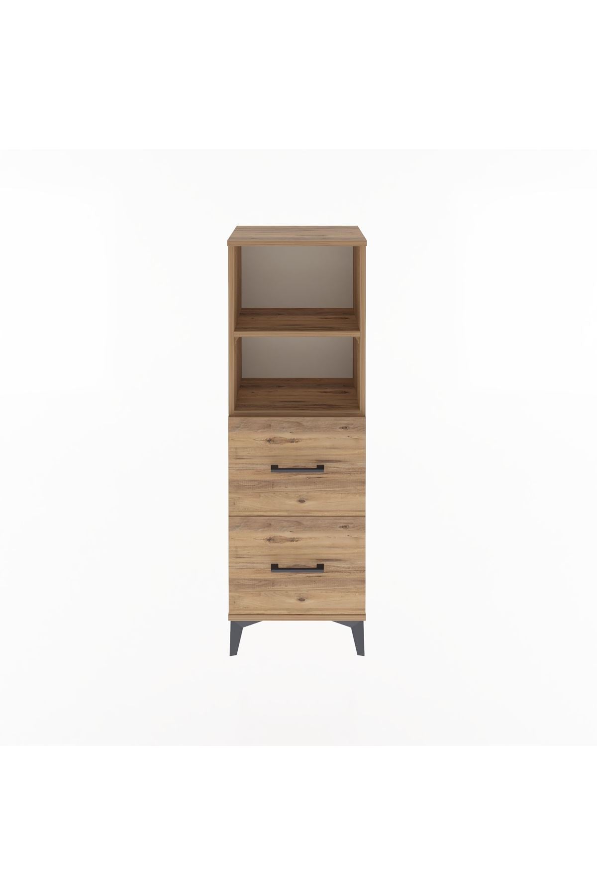 Arges Dolap 2 Raflı 2 Çekmeceli 44x30x134 - S16M002V9A