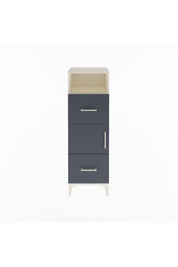 Arges Dolap 2 Raflı 2 Çekmeceli Tek Kapaklı 44x30x134 - S16M003V2A