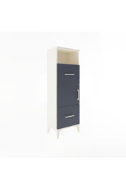 Arges Dolap 2 Raflı 2 Çekmeceli Tek Kapaklı 44x30x134 - S16M003V2A