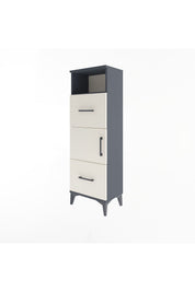 Arges Dolap 2 Raflı 2 Çekmeceli Tek Kapaklı 44x30x134 - S16M003V4A