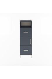 Arges Dolap 2 Raflı 2 Çekmeceli Tek Kapaklı 44x30x134 - S16M003V5A