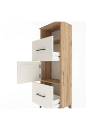 Arges Dolap 2 Raflı 2 Çekmeceli Tek Kapaklı 44x30x134 - S16M003V7A