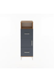 Arges Dolap 2 Raflı 2 Çekmeceli Tek Kapaklı 44x30x134 - S16M003V8A