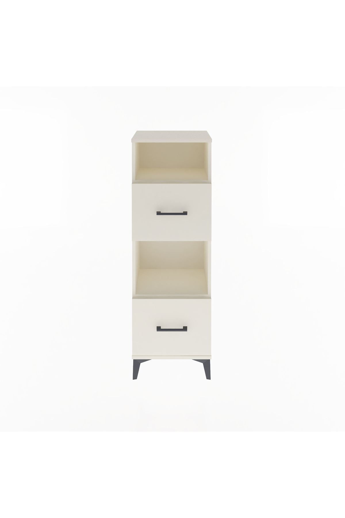 Arges Dolap 2 Raflı 2 Çekmeceli 44x30x134 - S16M004V1A
