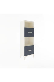 Arges Dolap 2 Raflı 2 Çekmeceli 44x30x134 - S16M004V2A