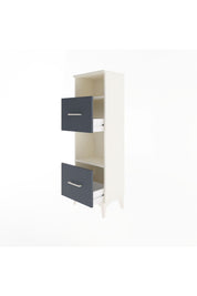 Arges Dolap 2 Raflı 2 Çekmeceli 44x30x134 - S16M004V2A