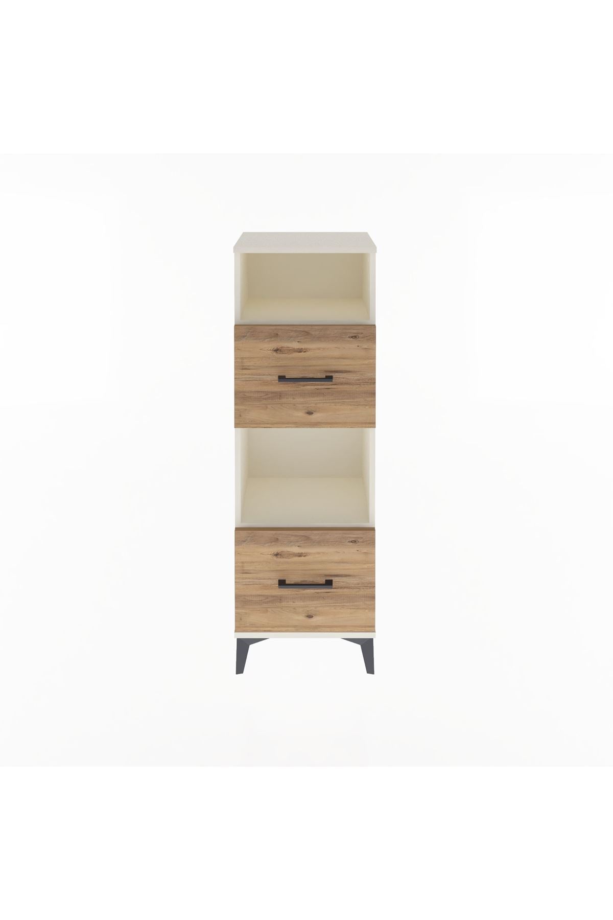 Arges Dolap 2 Raflı 2 Çekmeceli 44x30x134 - S16M004V3A