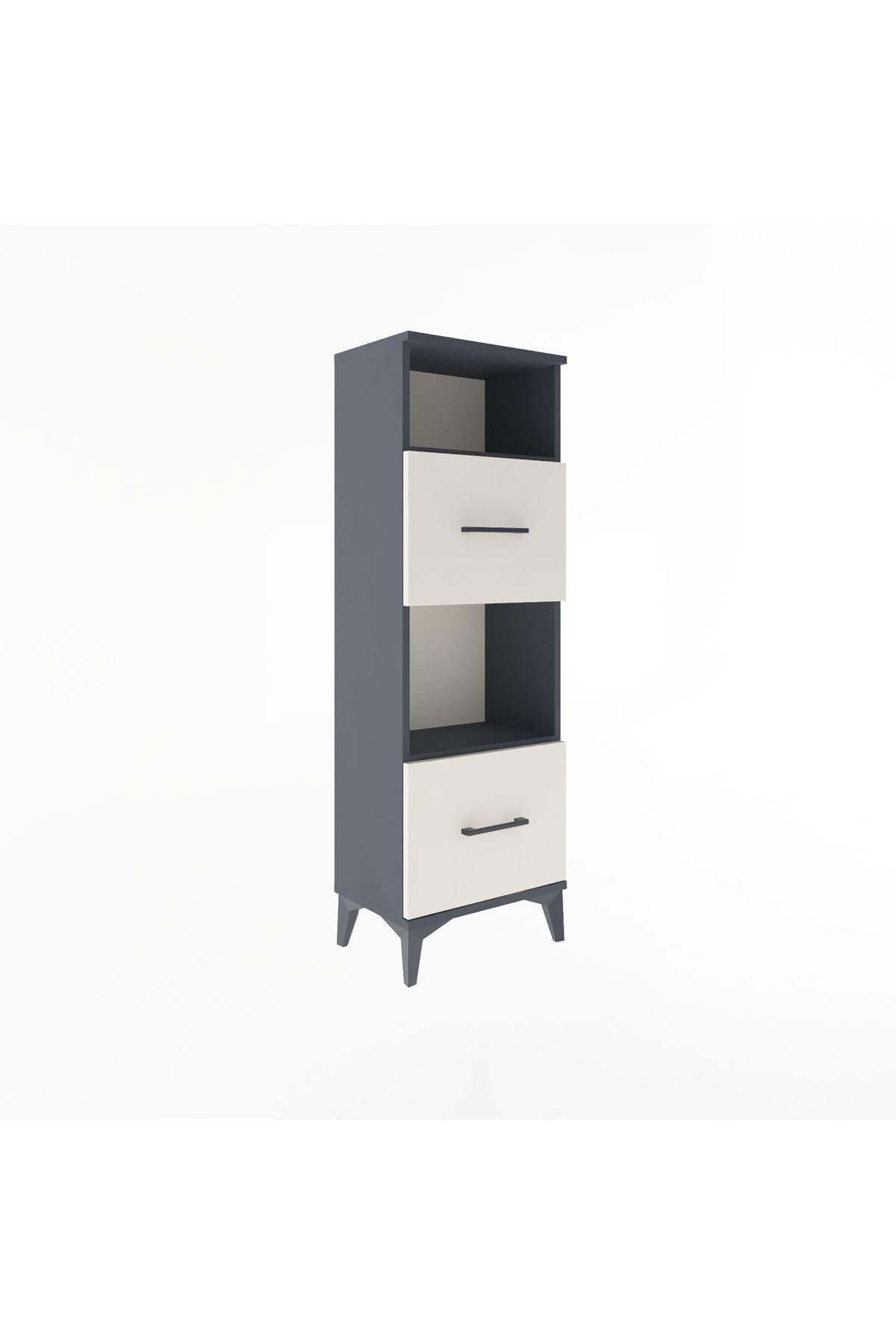 Arges Dolap 2 Raflı 2 Çekmeceli 44x30x134 - S16M004V4A