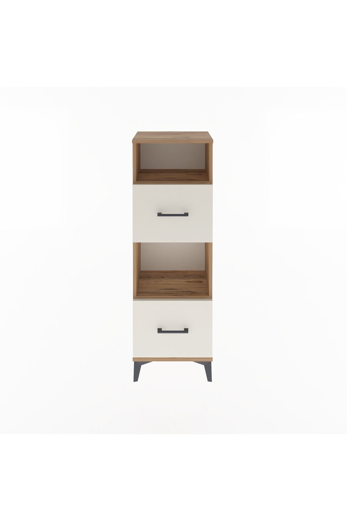 Arges Dolap 2 Raflı 2 Çekmeceli 44x30x134 - S16M004V7A