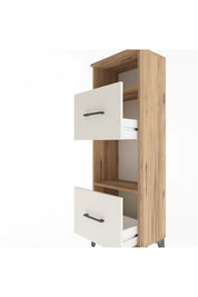 Arges Dolap 2 Raflı 2 Çekmeceli 44x30x134 - S16M004V7A