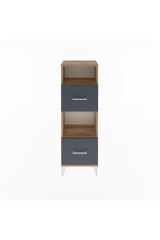 Arges Dolap 2 Raflı 2 Çekmeceli 44x30x134 - S16M004V8A