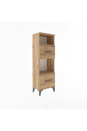 Arges Dolap 2 Raflı 2 Çekmeceli 44x30x134 - S16M004V9A