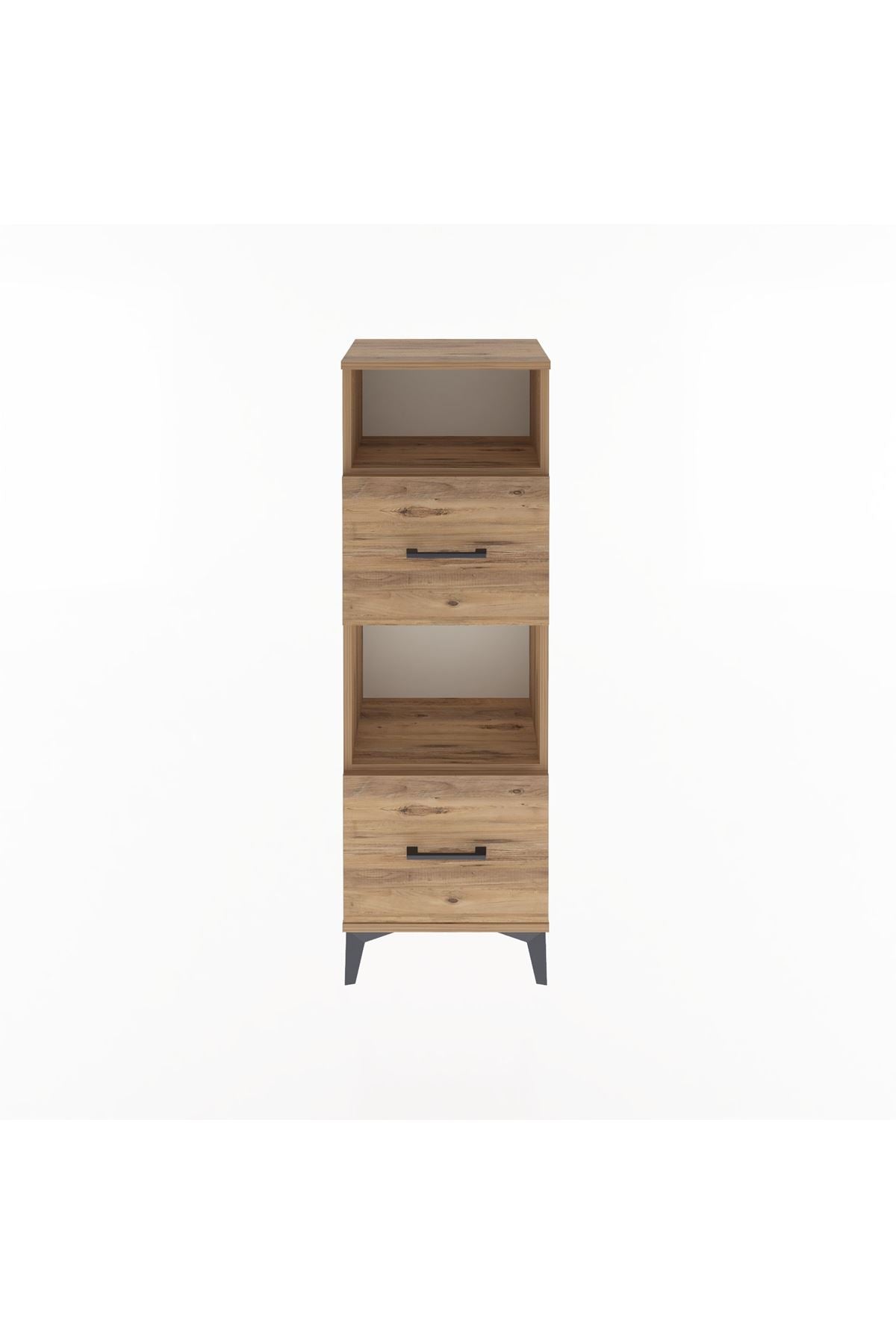 Arges Dolap 2 Raflı 2 Çekmeceli 44x30x134 - S16M004V9A