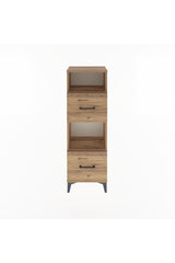 Arges Dolap 2 Raflı 2 Çekmeceli 44x30x134