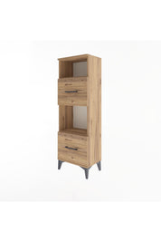 Arges Dolap 2 Raflı 2 Çekmeceli 44x30x134 - S16M004V9A