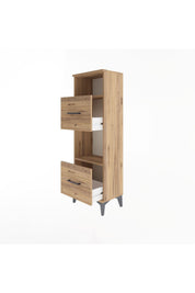 Arges Dolap 2 Raflı 2 Çekmeceli 44x30x134 - S16M004V9A